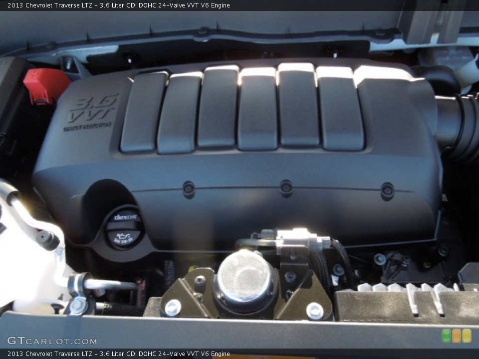 3.6 Liter GDI DOHC 24-Valve VVT V6 Engine for the 2013 Chevrolet Traverse #76978792