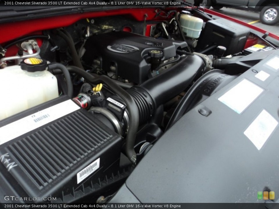 2001 Chevrolet Silverado 3500 Engine 8.1 L V8