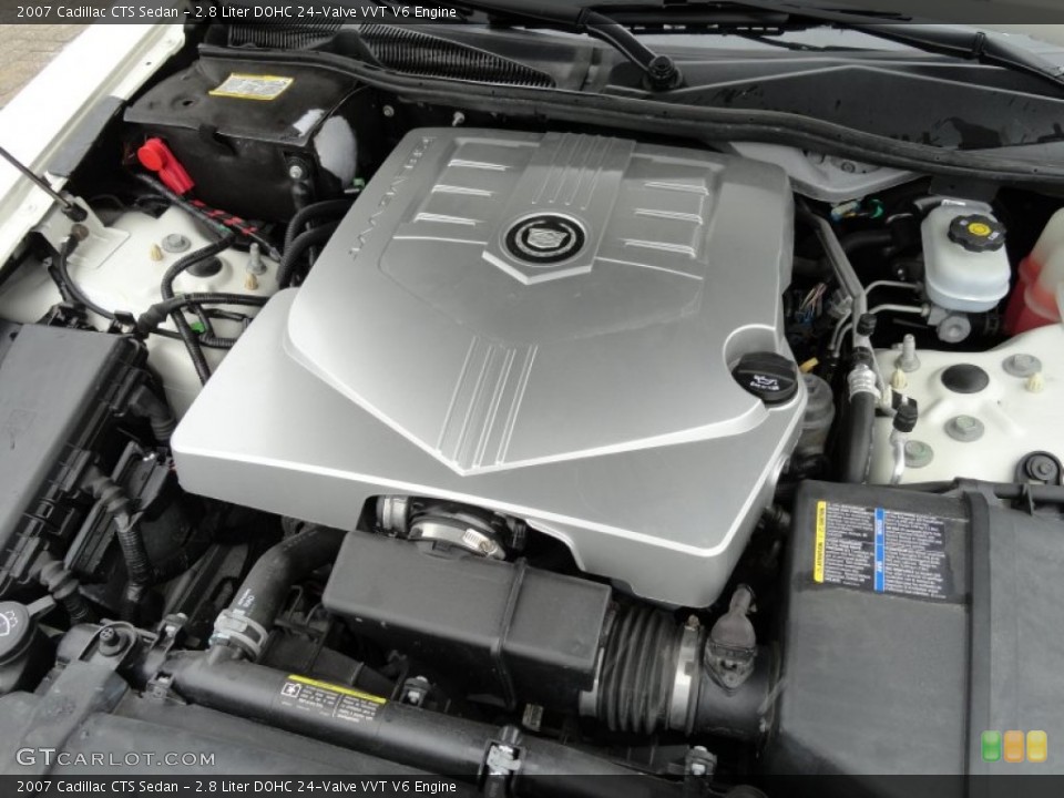 2.8 Liter DOHC 24-Valve VVT V6 Engine for the 2007 Cadillac CTS #76991631