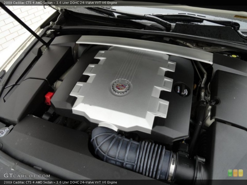3.6 Liter DOHC 24-Valve VVT V6 Engine for the 2009 Cadillac CTS #76992157