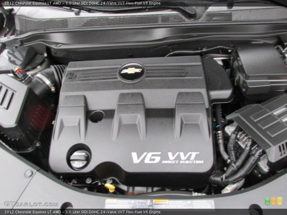 3.0 Liter SIDI DOHC 24-Valve VVT Flex-Fuel V6 Engine for the 2012 Chevrolet Equinox #76997810