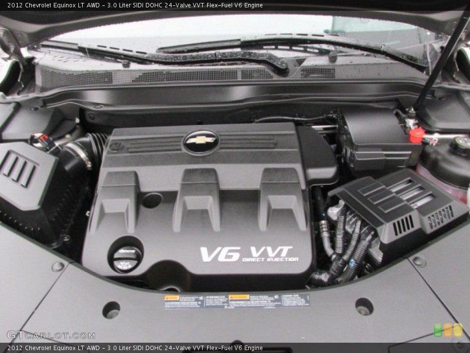 3.0 Liter SIDI DOHC 24-Valve VVT Flex-Fuel V6 Engine for the 2012 Chevrolet Equinox #76998378