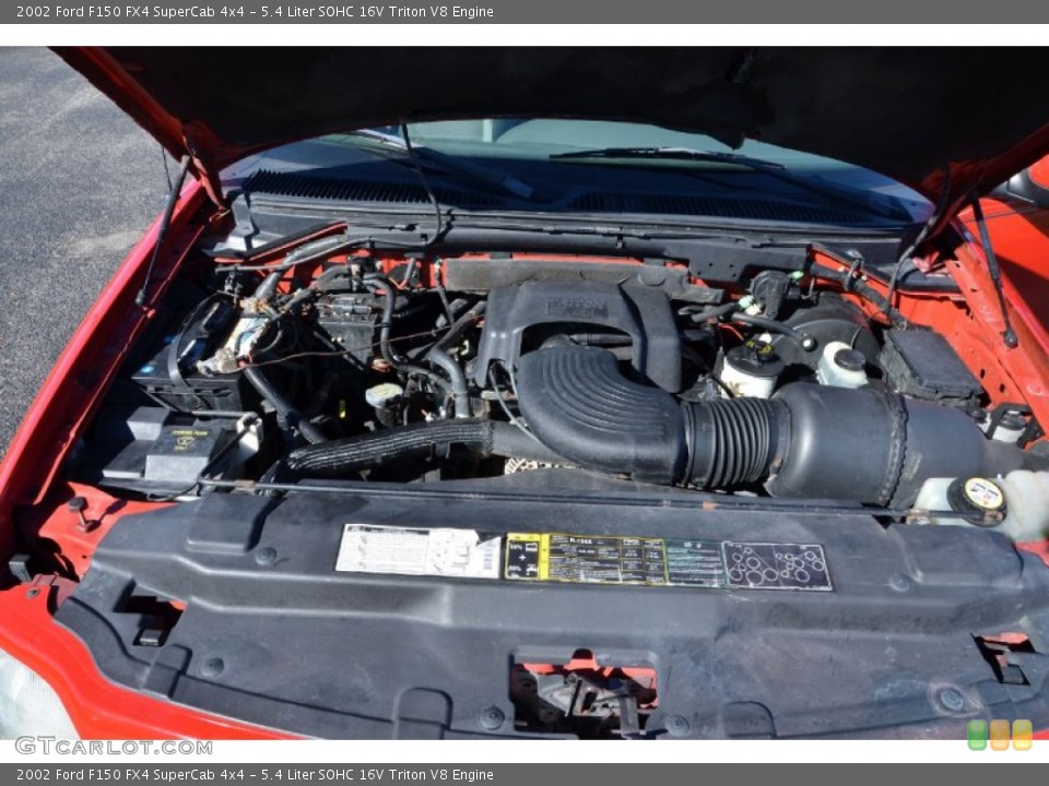5.4 Liter SOHC 16V Triton V8 Engine for the 2002 Ford F150 #77003289