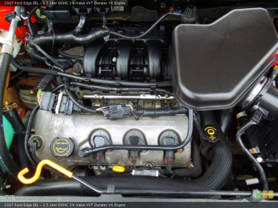3.5 Liter DOHC 24-Valve VVT Duratec V6 Engine for the 2007 Ford Edge #77005468