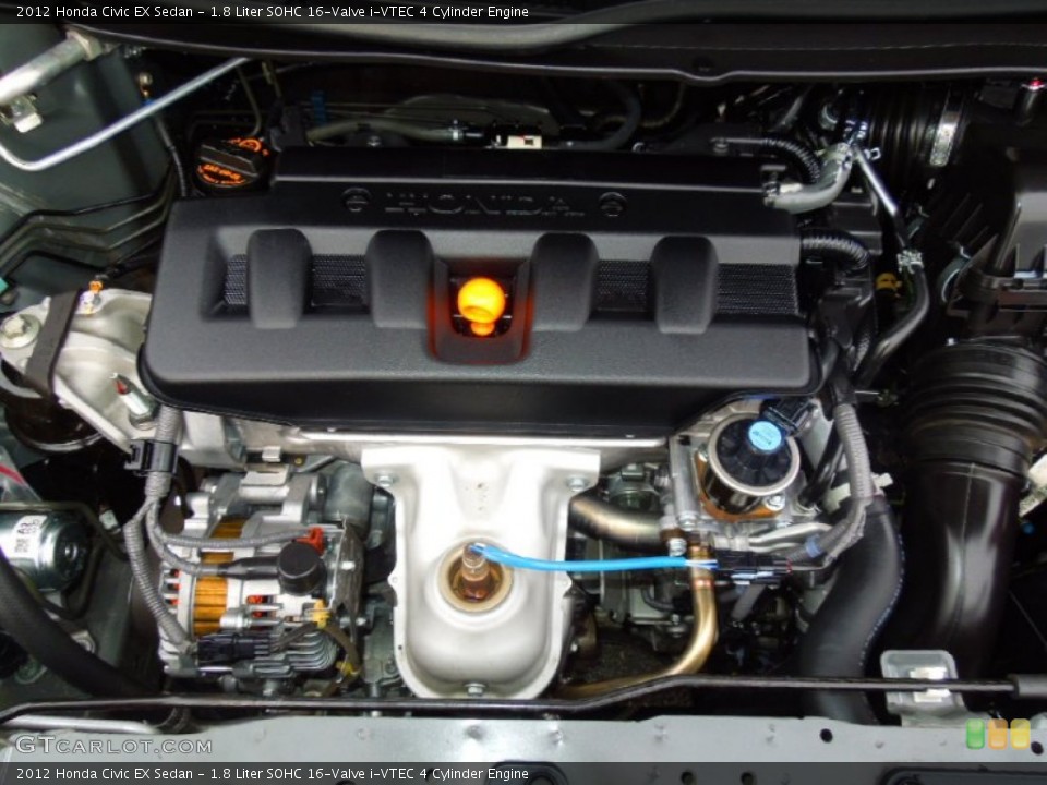 1.8 Liter SOHC 16-Valve i-VTEC 4 Cylinder Engine for the 2012 Honda Civic #77007474