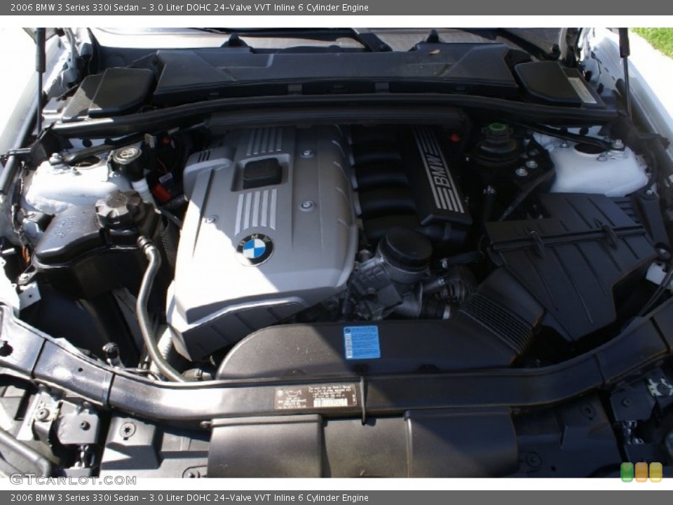3.0 Liter DOHC 24-Valve VVT Inline 6 Cylinder Engine for the 2006 BMW 3 Series #77007588