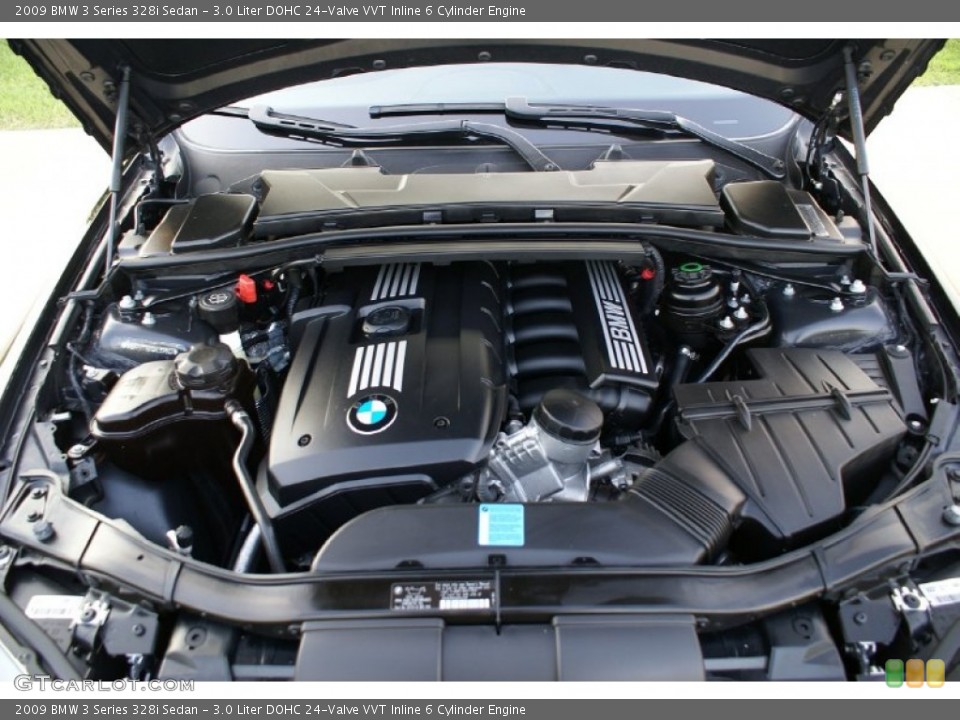 3.0 Liter DOHC 24-Valve VVT Inline 6 Cylinder Engine for the 2009 BMW 3 Series #77008374
