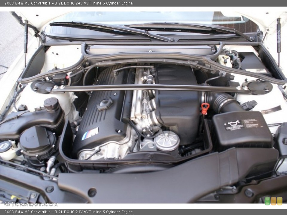 3.2L DOHC 24V VVT Inline 6 Cylinder Engine for the 2003 BMW M3 #77009584