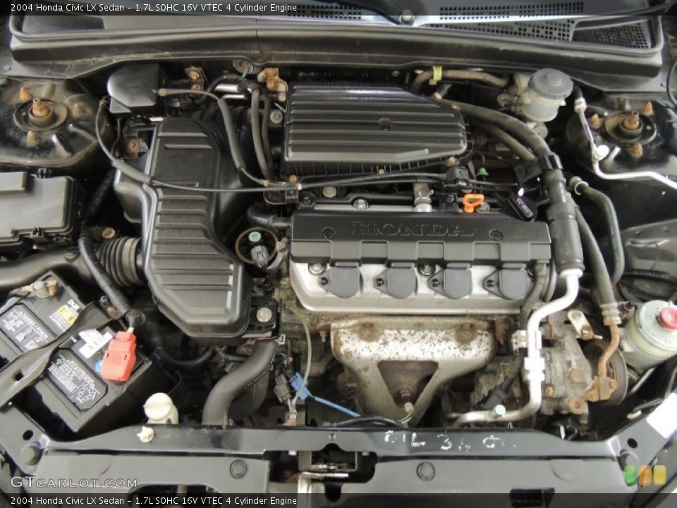 1.7L SOHC 16V VTEC 4 Cylinder Engine for the 2004 Honda Civic #77009652