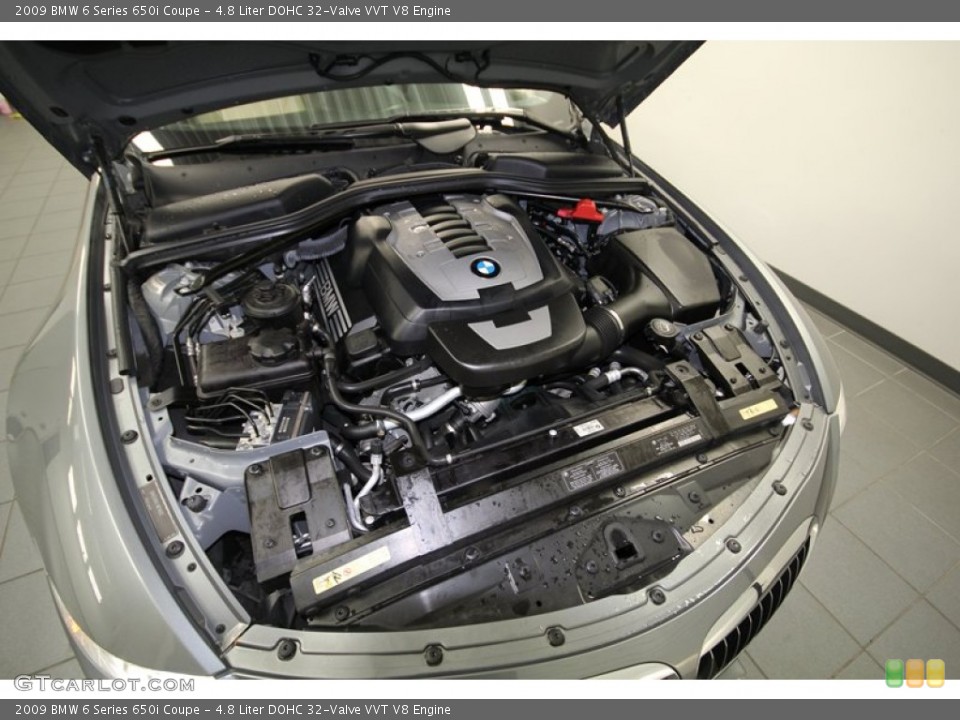 4.8 Liter DOHC 32-Valve VVT V8 Engine for the 2009 BMW 6 Series #77019837