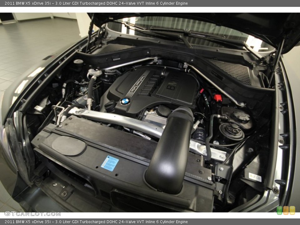 3.0 Liter GDI Turbocharged DOHC 24-Valve VVT Inline 6 Cylinder Engine for the 2011 BMW X5 #77020885