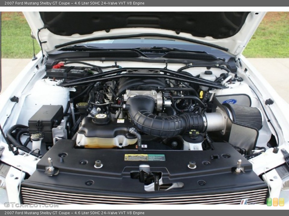 4.6 Liter SOHC 24-Valve VVT V8 Engine for the 2007 Ford Mustang #77022582