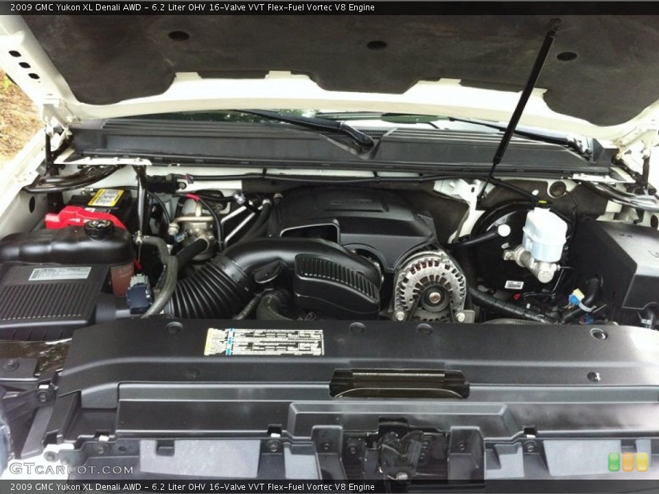 6.2 Liter OHV 16-Valve VVT Flex-Fuel Vortec V8 Engine for the 2009 GMC Yukon #77025831