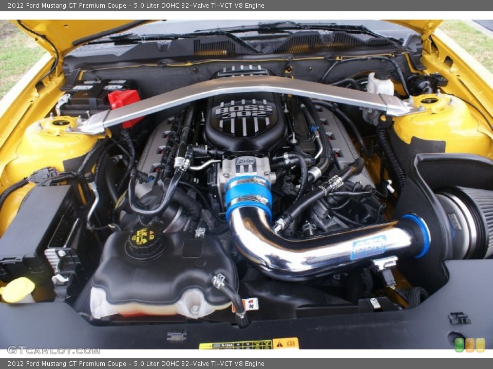 5.0 Liter DOHC 32-Valve Ti-VCT V8 Engine for the 2012 Ford Mustang #77027772