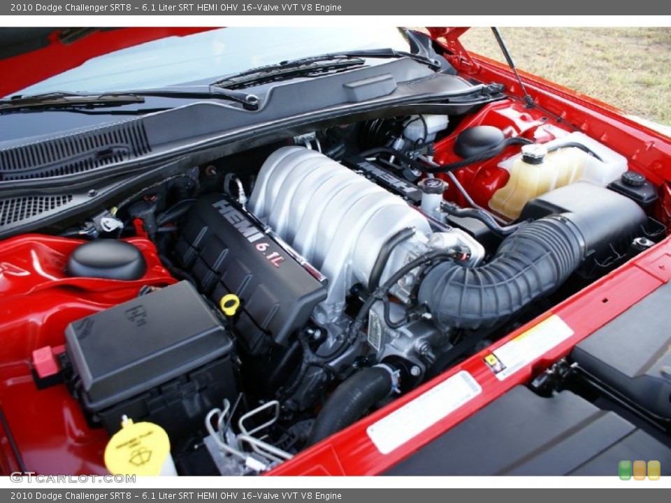6.1 Liter SRT HEMI OHV 16-Valve VVT V8 Engine for the 2010 Dodge Challenger #77028105