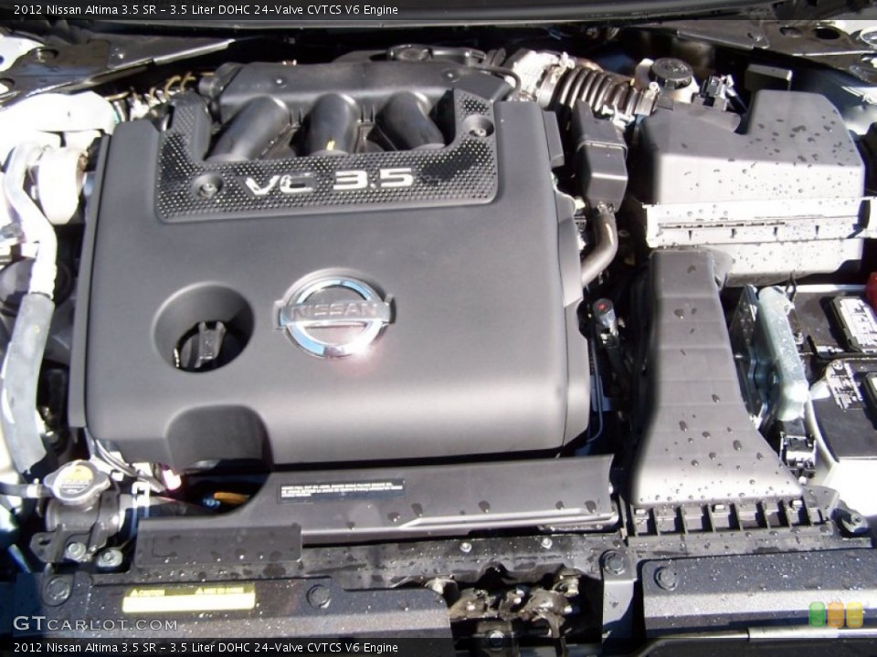 3.5 Liter DOHC 24-Valve CVTCS V6 2012 Nissan Altima Engine