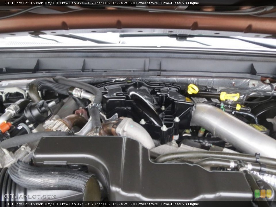 6.7 Liter OHV 32-Valve B20 Power Stroke Turbo-Diesel V8 Engine for the 2011 Ford F250 Super Duty #77034291