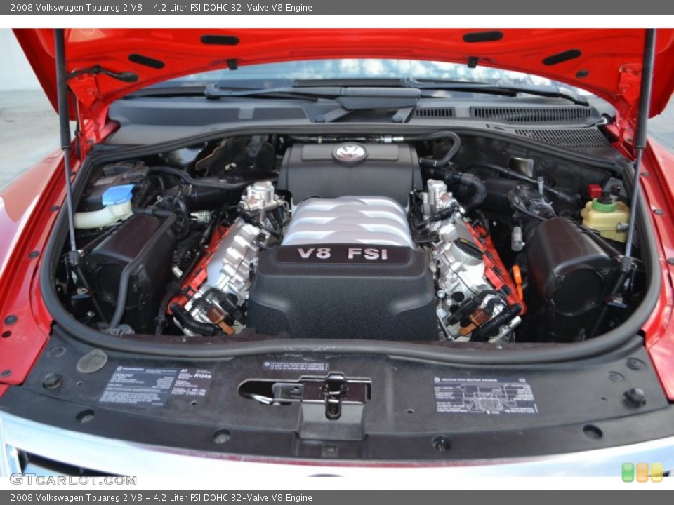 4.2 Liter FSI DOHC 32-Valve V8 Engine for the 2008 Volkswagen Touareg 2 #77035375