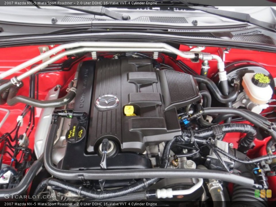 2.0 Liter DOHC 16-Valve VVT 4 Cylinder Engine for the 2007 Mazda MX-5 Miata #77035710