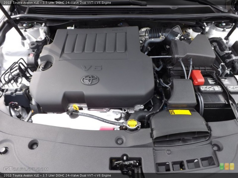 3.5 Liter DOHC 24-Valve Dual VVT-i V6 Engine for the 2013 Toyota Avalon #77048017