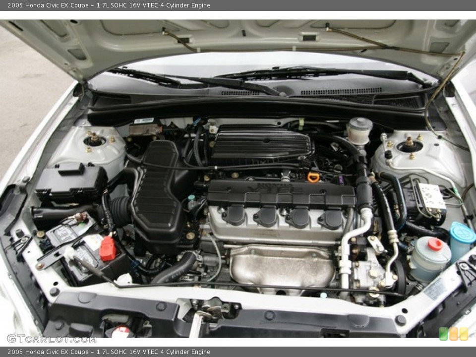 1.7L SOHC 16V VTEC 4 Cylinder Engine for the 2005 Honda Civic #77050117