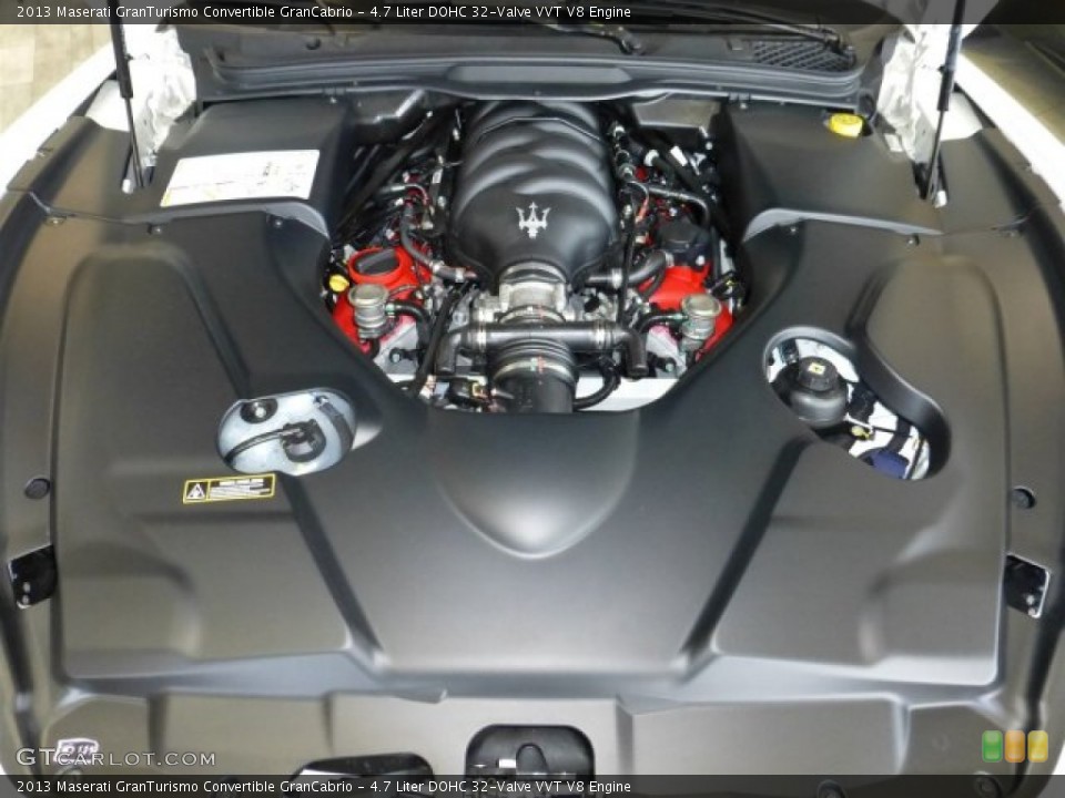 4.7 Liter DOHC 32-Valve VVT V8 Engine for the 2013 Maserati GranTurismo Convertible #77055025