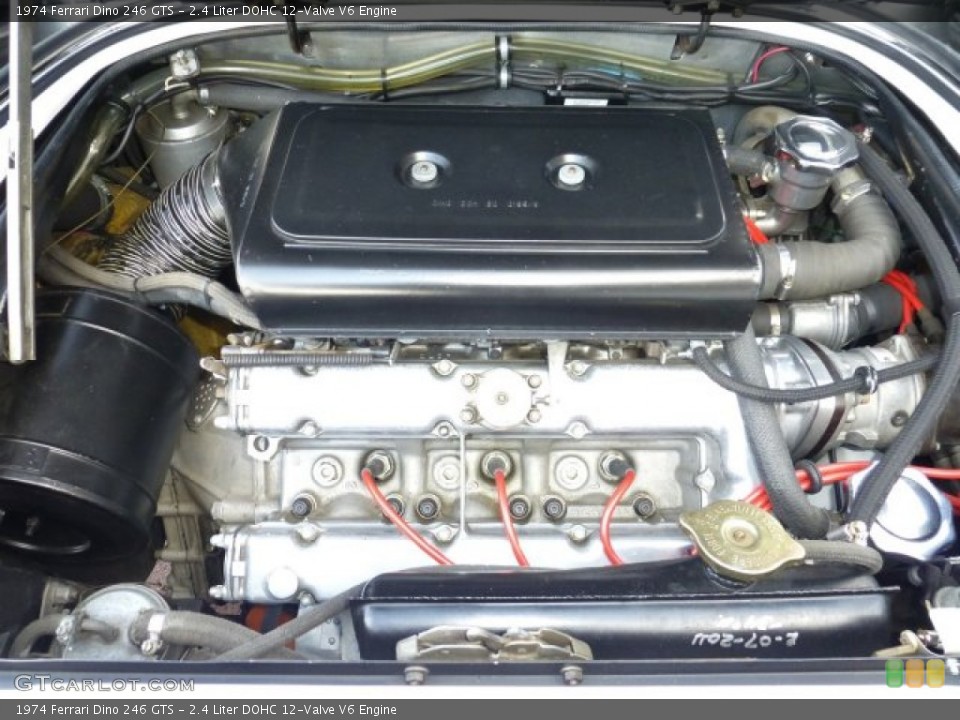 2.4 Liter DOHC 12-Valve V6 Engine for the 1974 Ferrari Dino #77055649