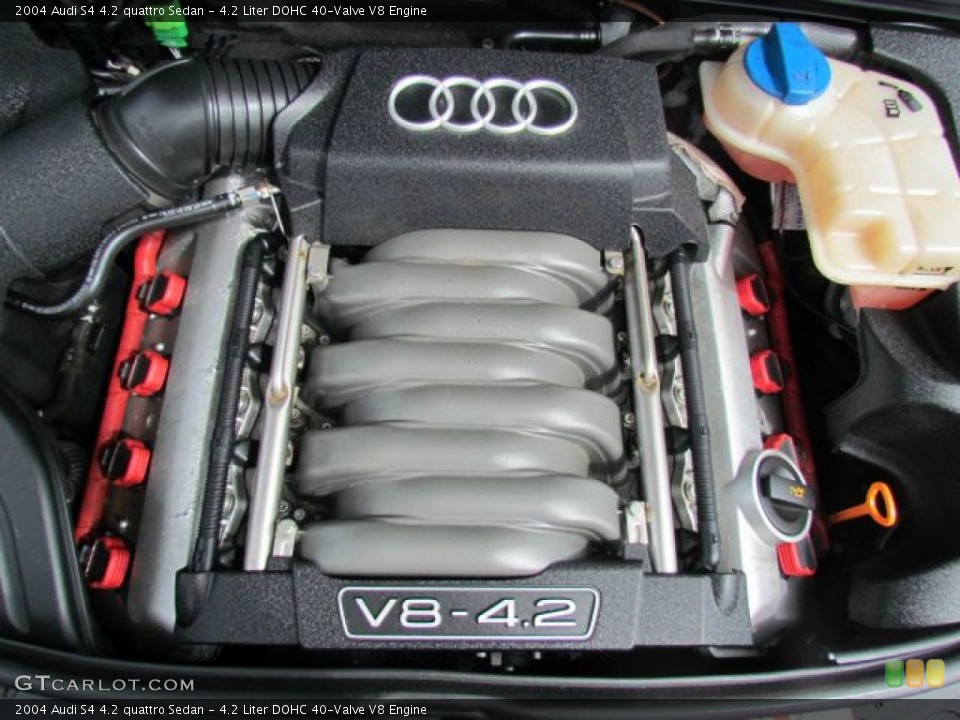 4.2 Liter DOHC 40-Valve V8 Engine for the 2004 Audi S4 #77079936