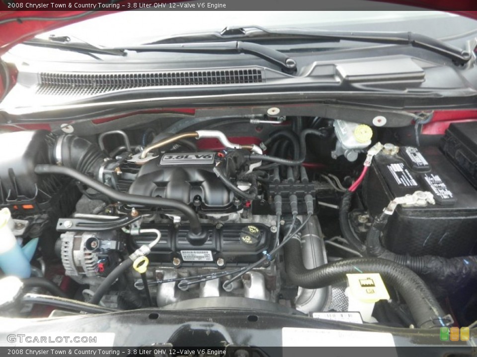3.8 Liter OHV 12-Valve V6 Engine for the 2008 Chrysler Town & Country #77085329