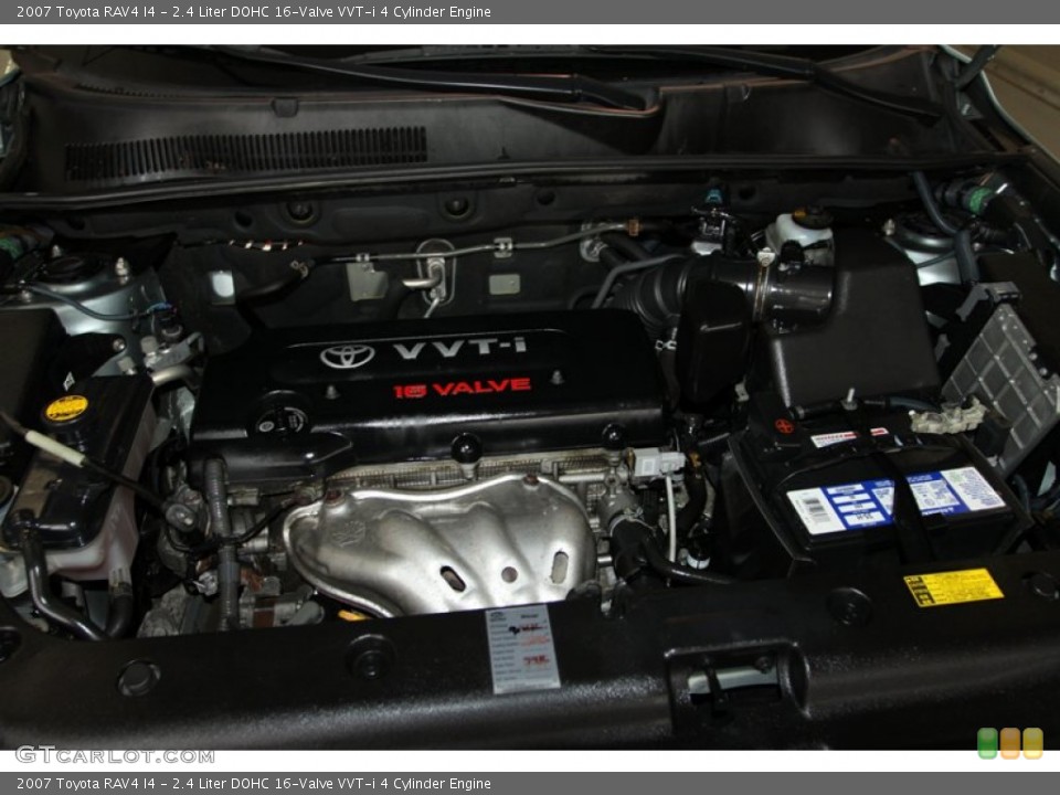 2.4 Liter DOHC 16-Valve VVT-i 4 Cylinder Engine for the 2007 Toyota RAV4 #77090774