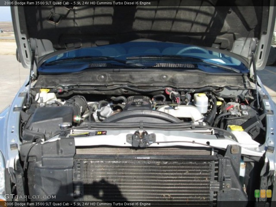5.9L 24V HO Cummins Turbo Diesel I6 Engine for the 2006 Dodge Ram 3500 #77094141