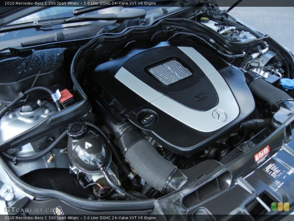 3.0 Liter DOHC 24-Valve VVT V6 Engine for the 2010 Mercedes-Benz C #77103854