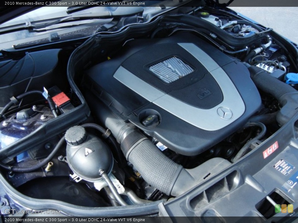 3.0 Liter DOHC 24-Valve VVT V6 Engine for the 2010 Mercedes-Benz C #77104104