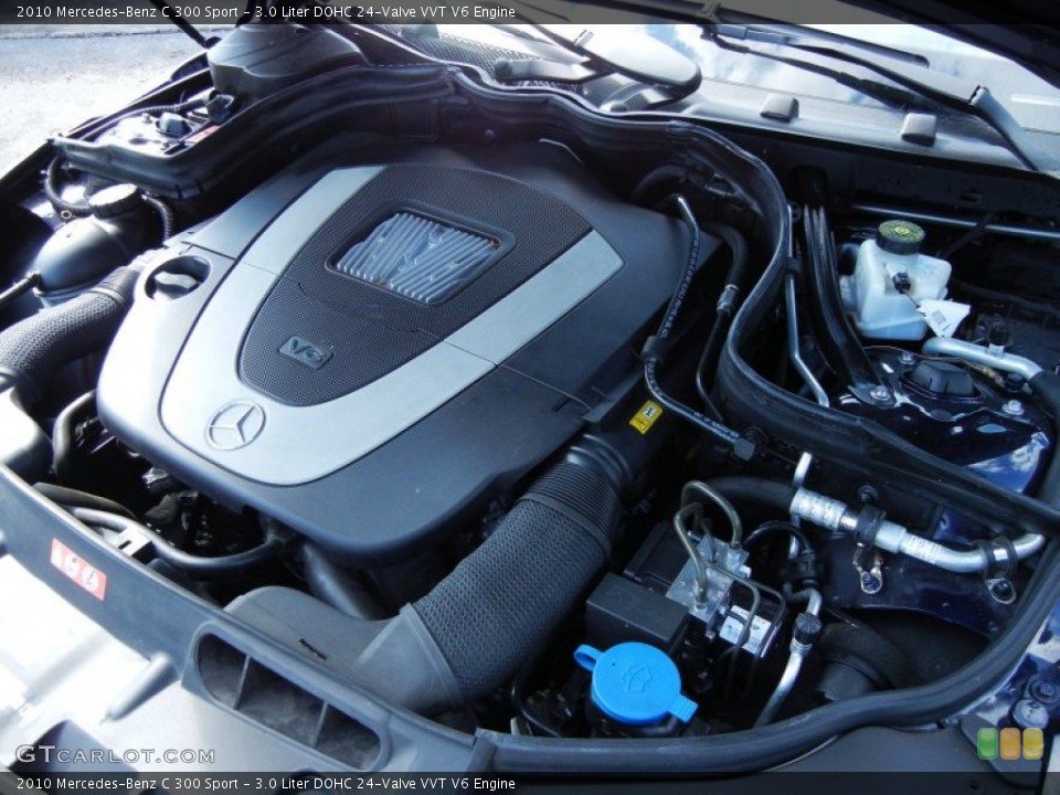 3.0 Liter DOHC 24-Valve VVT V6 Engine for the 2010 Mercedes-Benz C #77104114