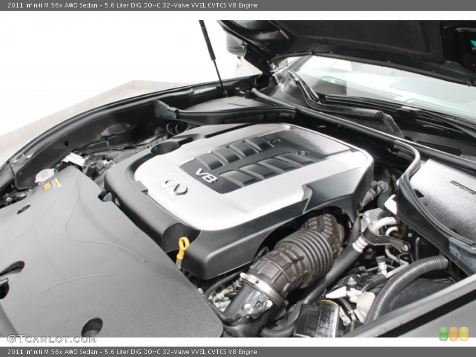5.6 Liter DIG DOHC 32-Valve VVEL CVTCS V8 Engine for the 2011 Infiniti M #77106601
