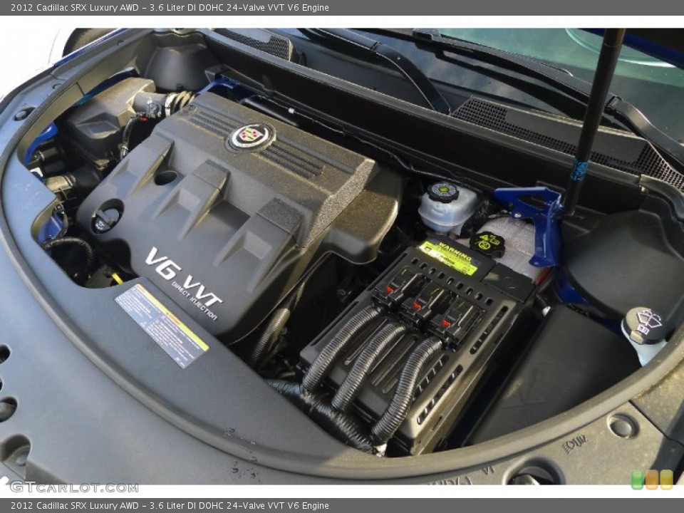 3.6 Liter DI DOHC 24-Valve VVT V6 Engine for the 2012 Cadillac SRX #77109845
