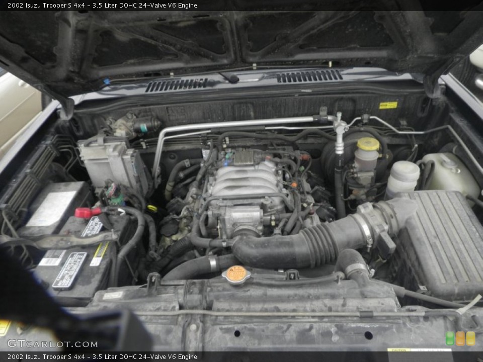 3.5 Liter DOHC 24-Valve V6 Engine for the 2002 Isuzu Trooper #77111951