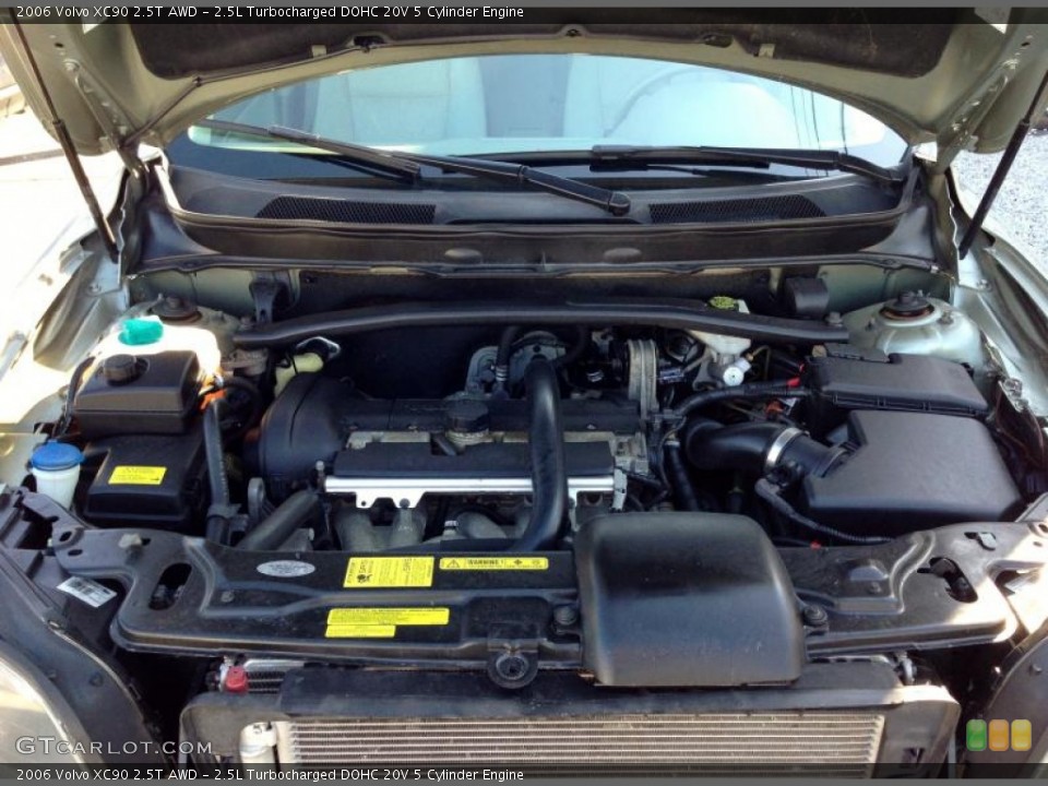 2.5L Turbocharged DOHC 20V 5 Cylinder Engine for the 2006 Volvo XC90 #77113065