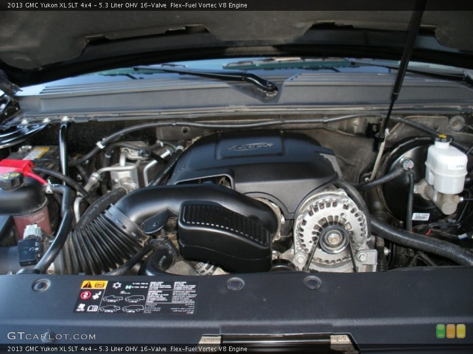 5.3 Liter OHV 16-Valve  Flex-Fuel Vortec V8 Engine for the 2013 GMC Yukon #77115779