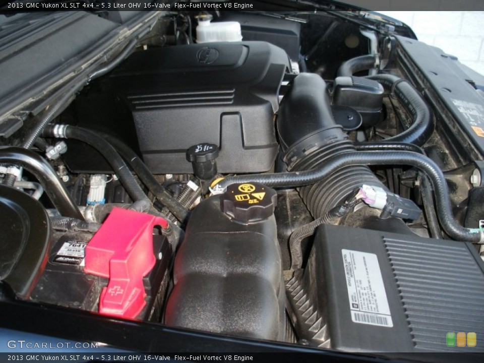5.3 Liter OHV 16-Valve  Flex-Fuel Vortec V8 Engine for the 2013 GMC Yukon #77115812