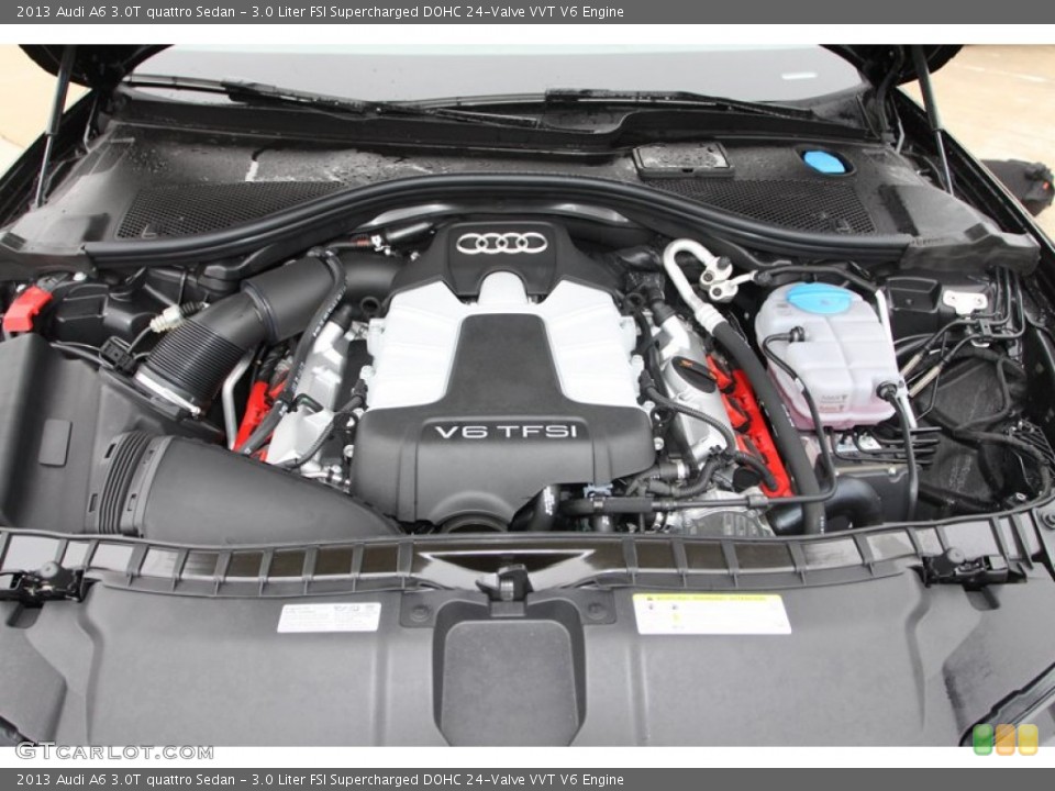 3.0 Liter FSI Supercharged DOHC 24-Valve VVT V6 Engine for the 2013 Audi A6 #77120580