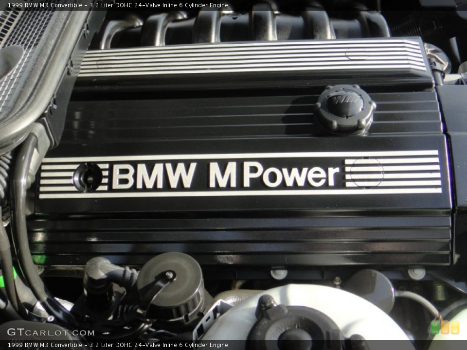 3.2 Liter DOHC 24-Valve Inline 6 Cylinder Engine for the 1999 BMW M3 #77123144