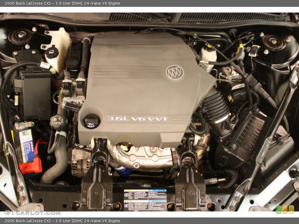3.6 Liter DOHC 24-Valve V6 2006 Buick LaCrosse Engine