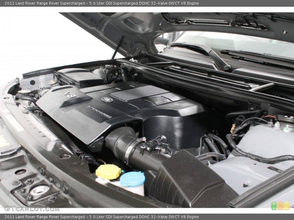 5.0 Liter GDI Supercharged DOHC 32-Valve DIVCT V8 Engine for the 2011 Land Rover Range Rover #77124839