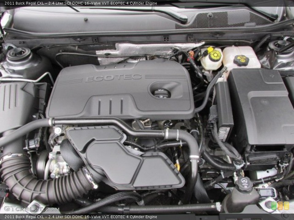 2.4 Liter SIDI DOHC 16-Valve VVT ECOTEC 4 Cylinder Engine for the 2011 Buick Regal #77128920