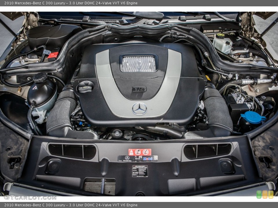 3.0 Liter DOHC 24-Valve VVT V6 Engine for the 2010 Mercedes-Benz C #77132690