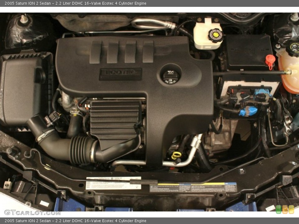 2.2 Liter DOHC 16-Valve Ecotec 4 Cylinder Engine for the 2005 Saturn ION #77134838