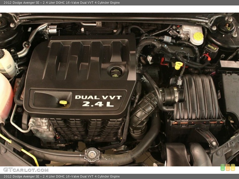 2.4 Liter DOHC 16-Valve Dual VVT 4 Cylinder Engine for the 2012 Dodge Avenger #77136212