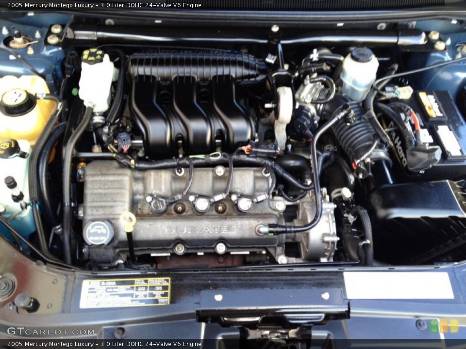3.0 Liter DOHC 24-Valve V6 Engine for the 2005 Mercury Montego #77143146