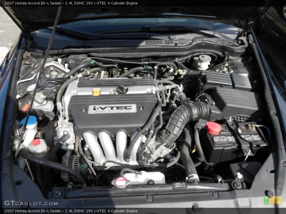 2.4L DOHC 16V i-VTEC 4 Cylinder Engine for the 2007 Honda Accord #77143946